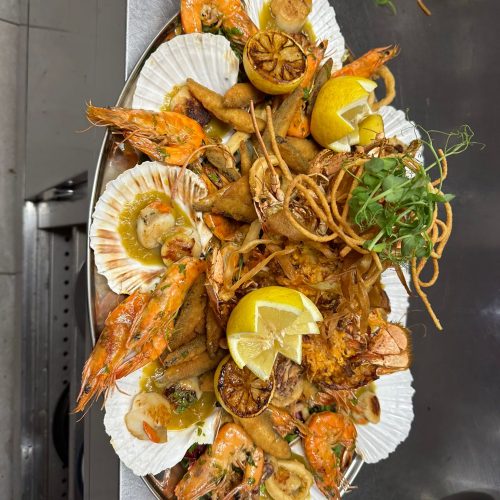 seafood plate